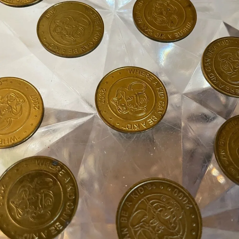 2007 Chuck E. Cheese Coins Lot of 24